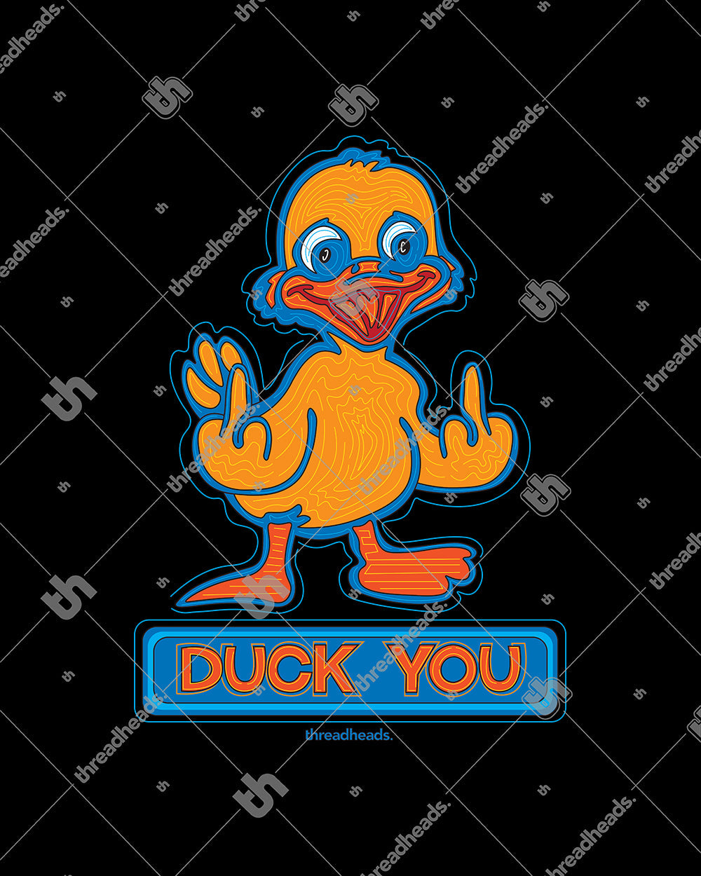 Duck You T-Shirt Europe Online #colour_black