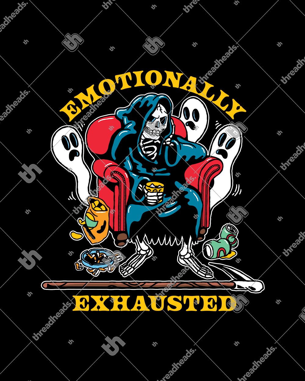 Emotionally Exhausted Sweater Europe Online #colour_black