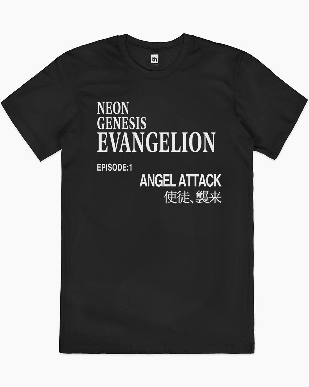 Evangelion Episode 1 T-Shirt Australia Online #colour_black