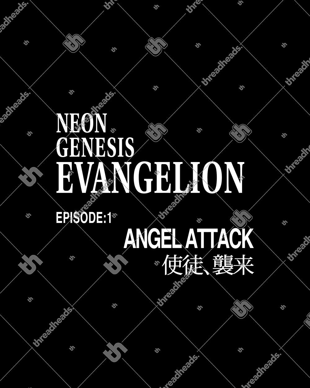 Evangelion Episode 1 T-Shirt Europe Online #colour_black