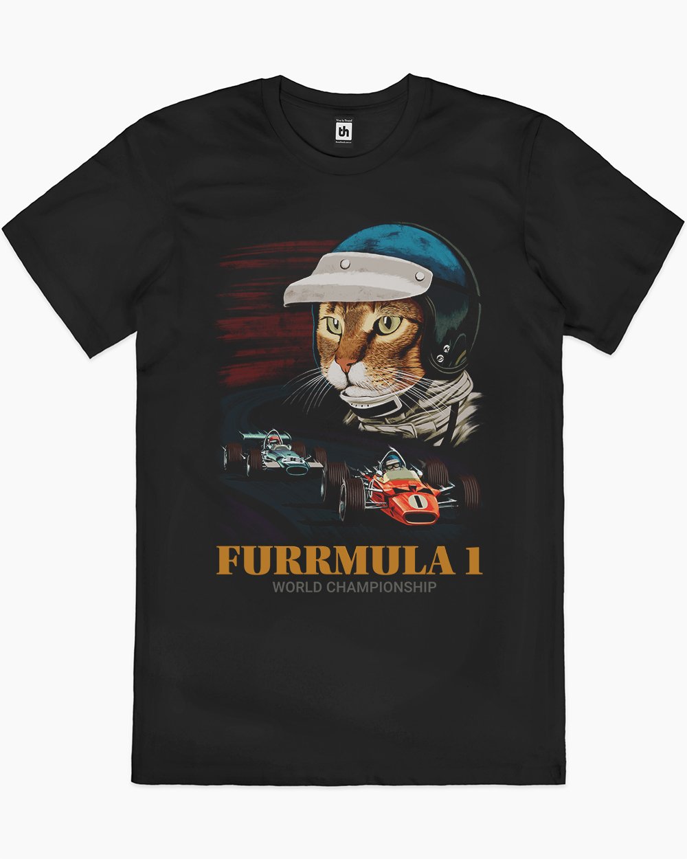 Furrmula One T-Shirt Europe Online #colour_black