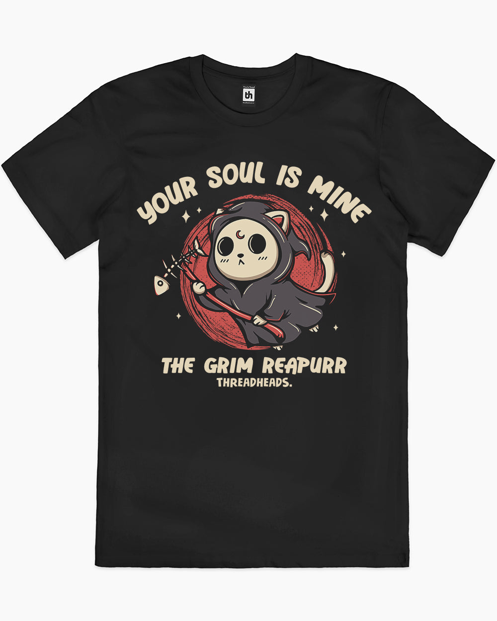 Grim Reapurr - Your Soul is Mine T-Shirt Europe Online #colour_black