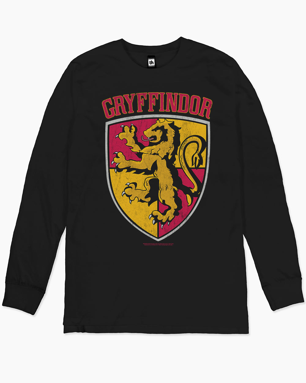 Gryffindor Crest Long Sleeve Australia Online #colour_black