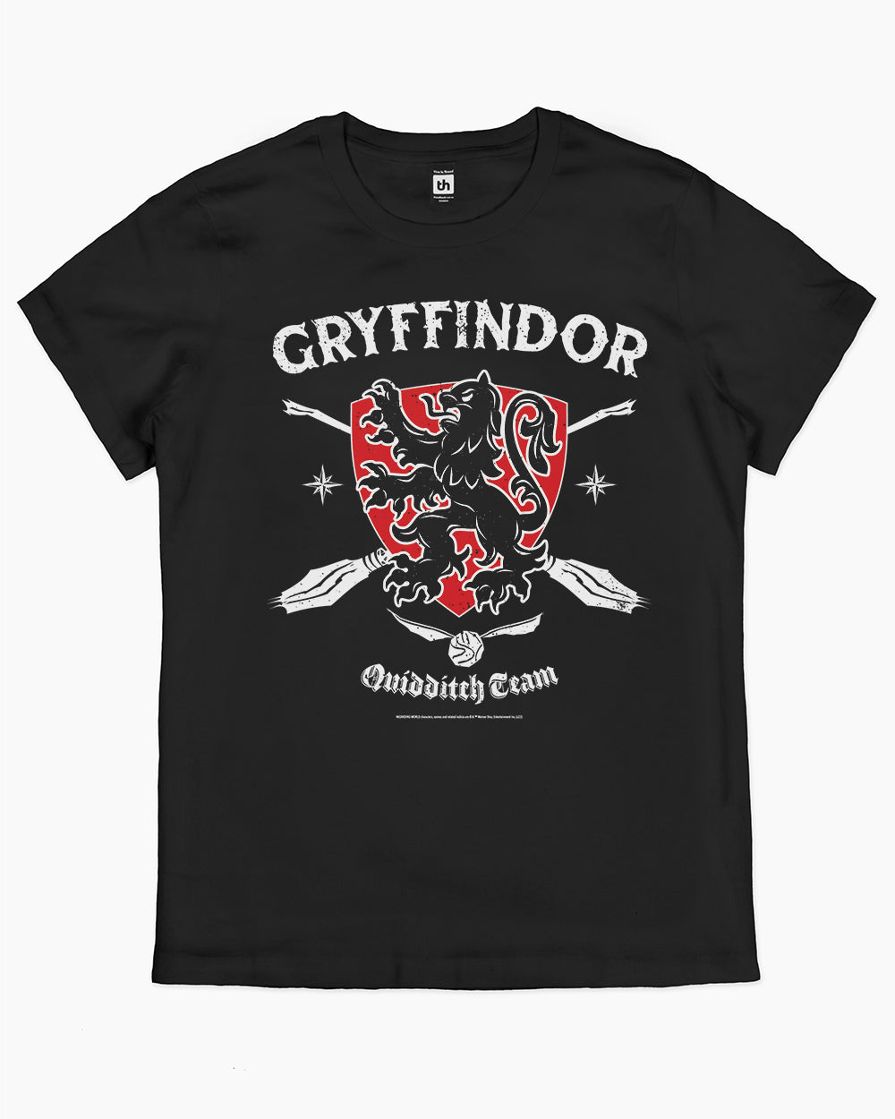 Gryffindor Quidditch Team T-Shirt Australia Online #colour_black
