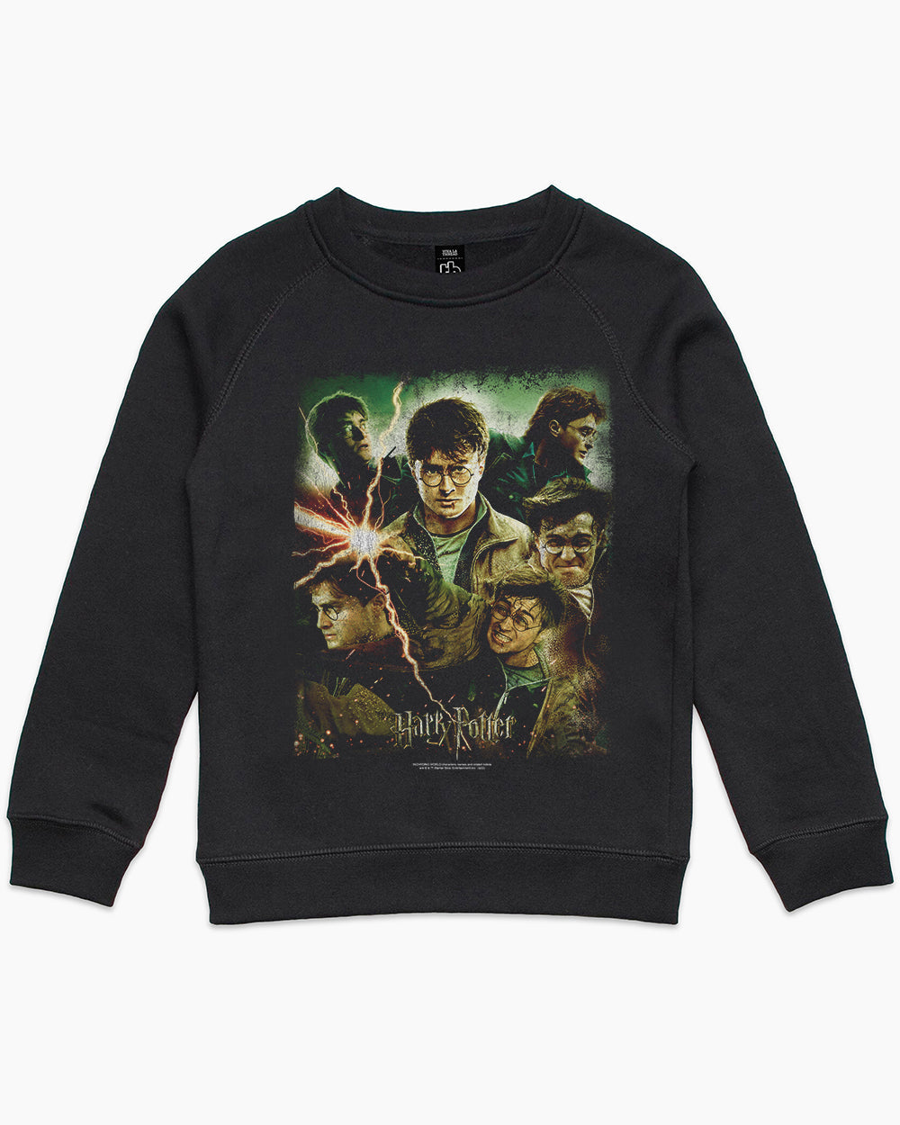 Harry Potter Vintage Kids Sweater Australia Online #colour_black