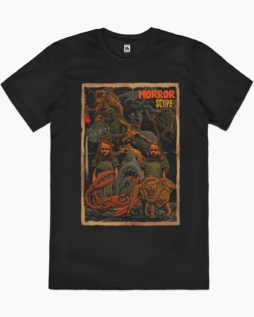 Horrorscope T-Shirt Europe Online #colour_black
