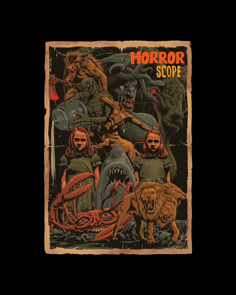 Horrorscope Hoodie Europe Online #colour_black