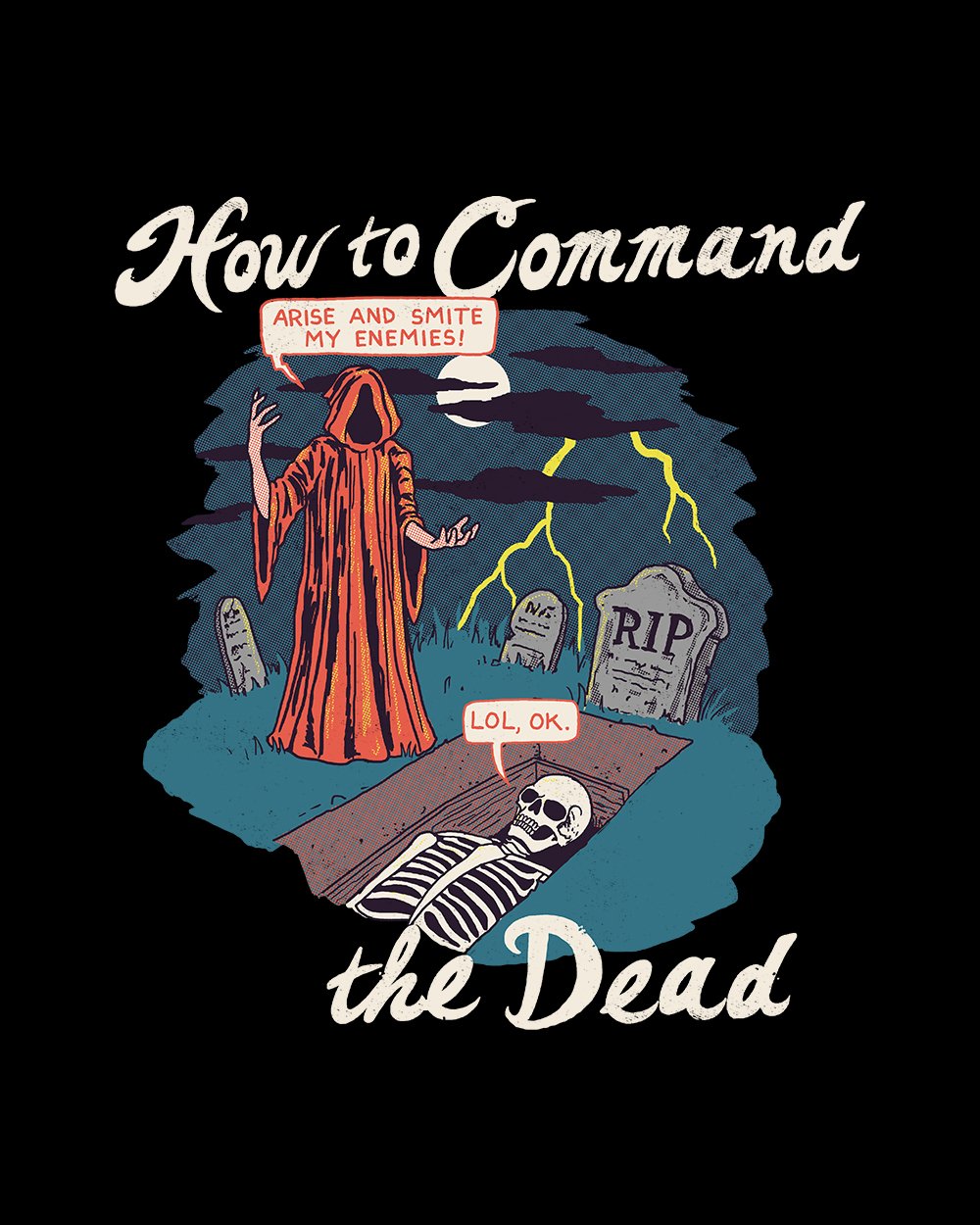 How to Command the Dead Hoodie Europe Online #colour_black