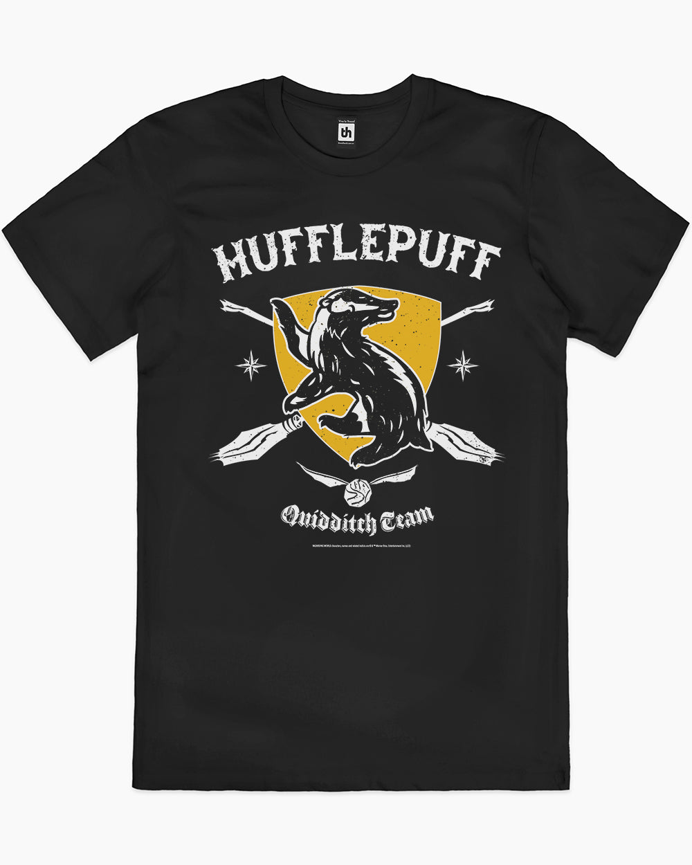 Hufflepuff Quidditch Team T-Shirt Europe Online #colour_black