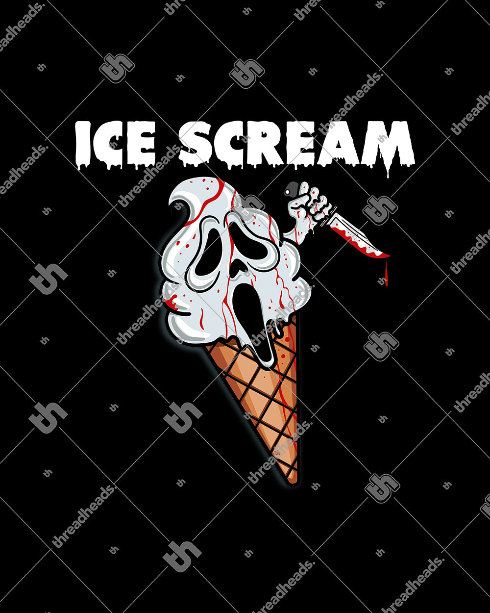 Ice Scream T-Shirt Europe Online #colour_black