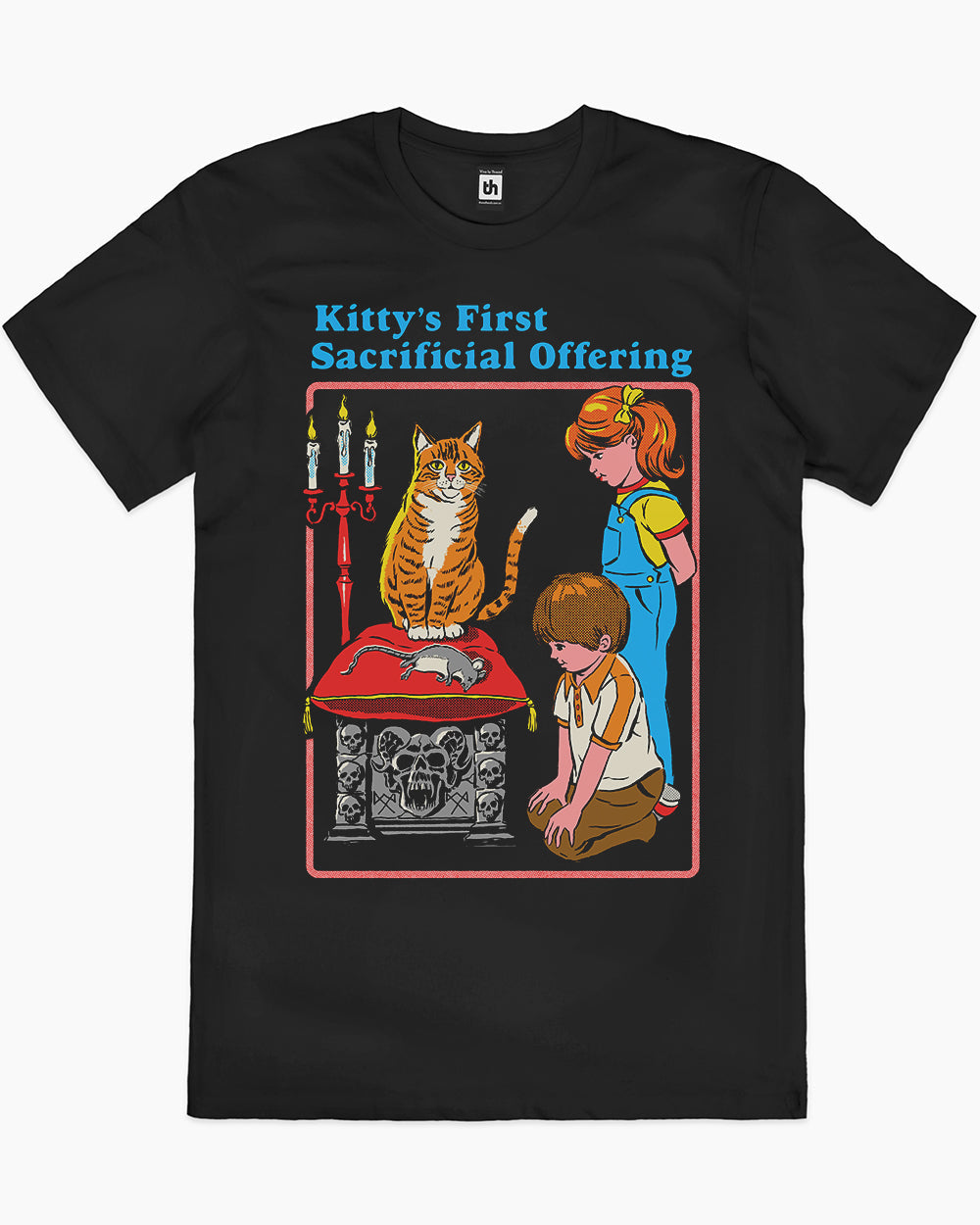 Kitty's First Offering T-Shirt Europe Online #colour_black