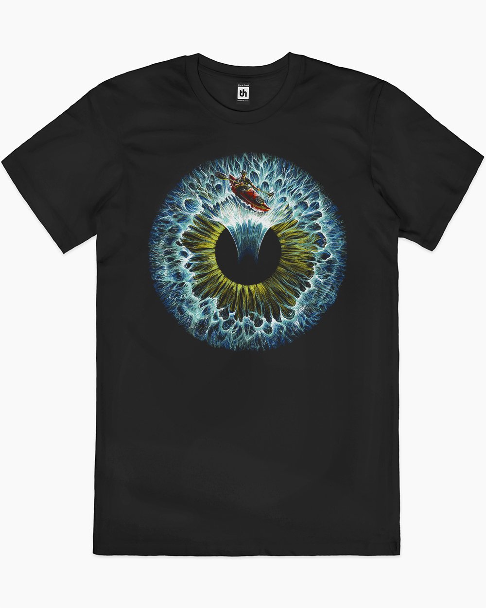 Lost in Your Eye - Aquatic T-Shirt Europe Online #colour_black