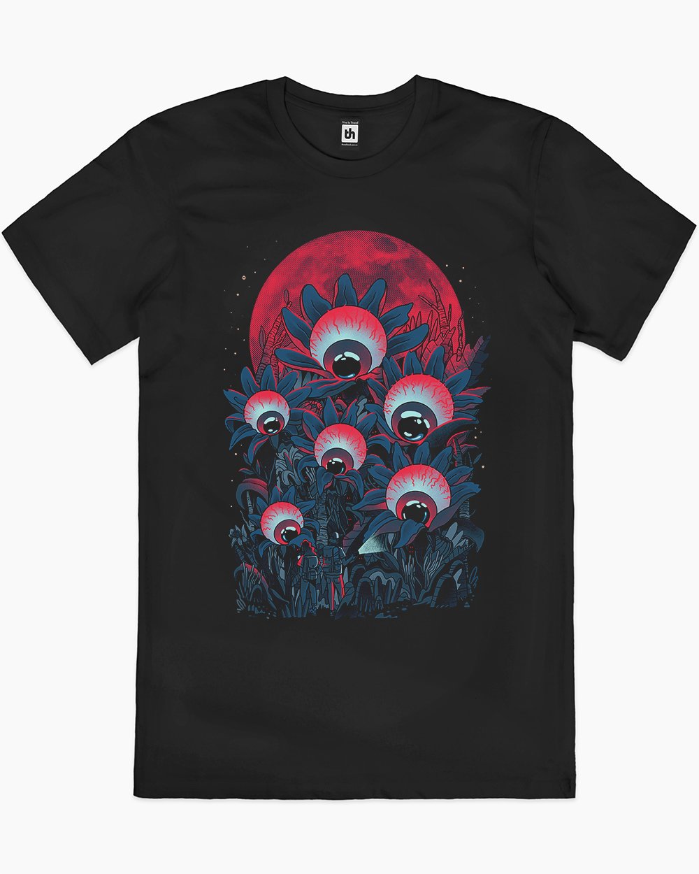 Lurking Forest T-Shirt Australia Online #colour_black