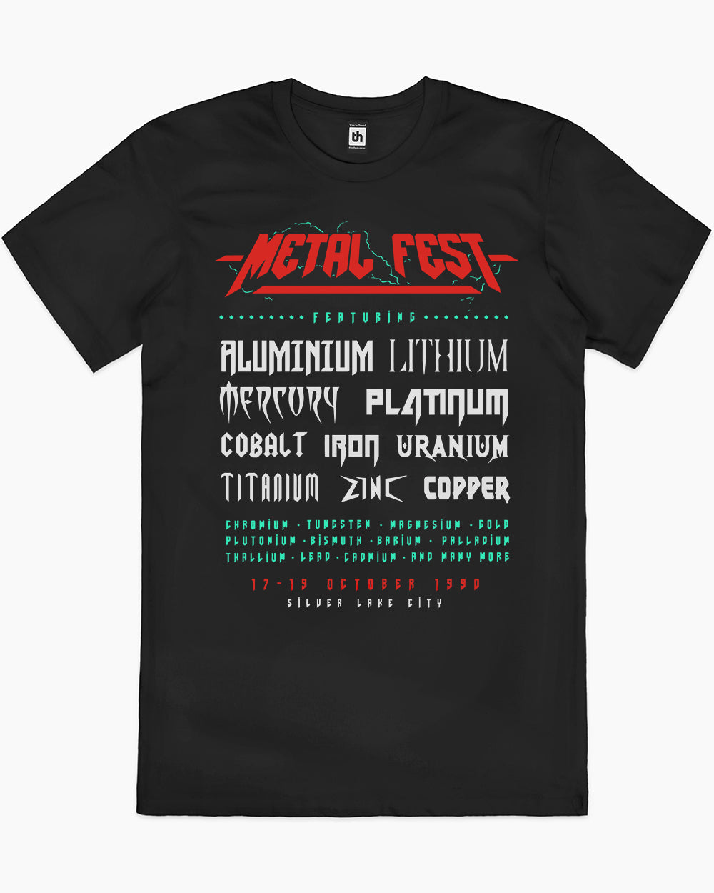 Metal Fest T-Shirt Australia Online #colour_black