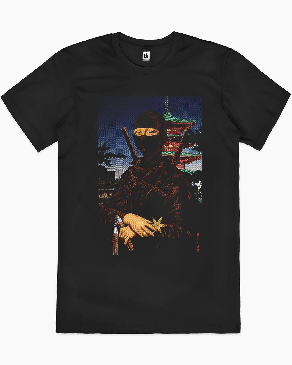 Mona Ninja T-Shirt Europe Online #colour_black
