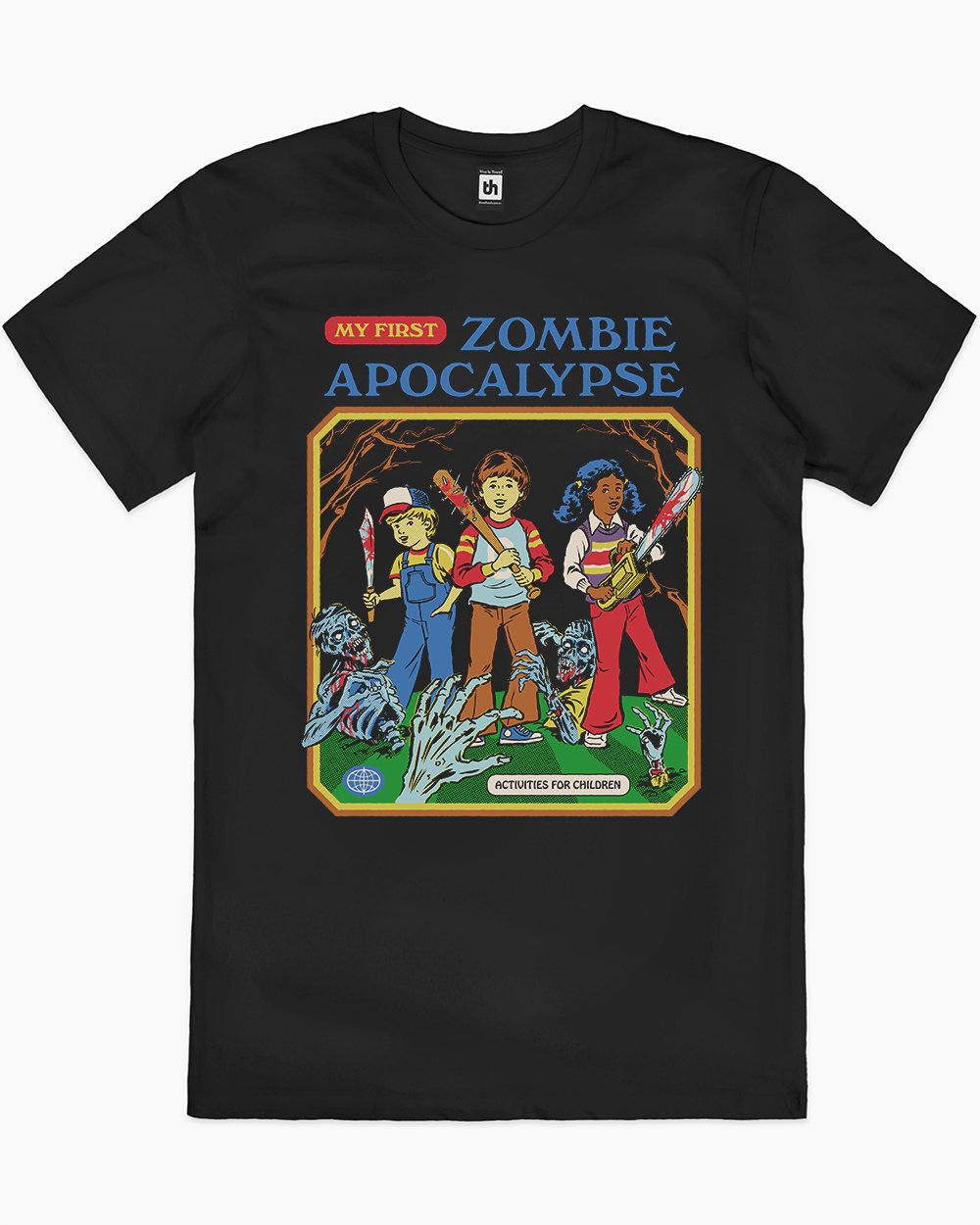 My First Zombie Apocalypse T-Shirt Europe Online #colour_black