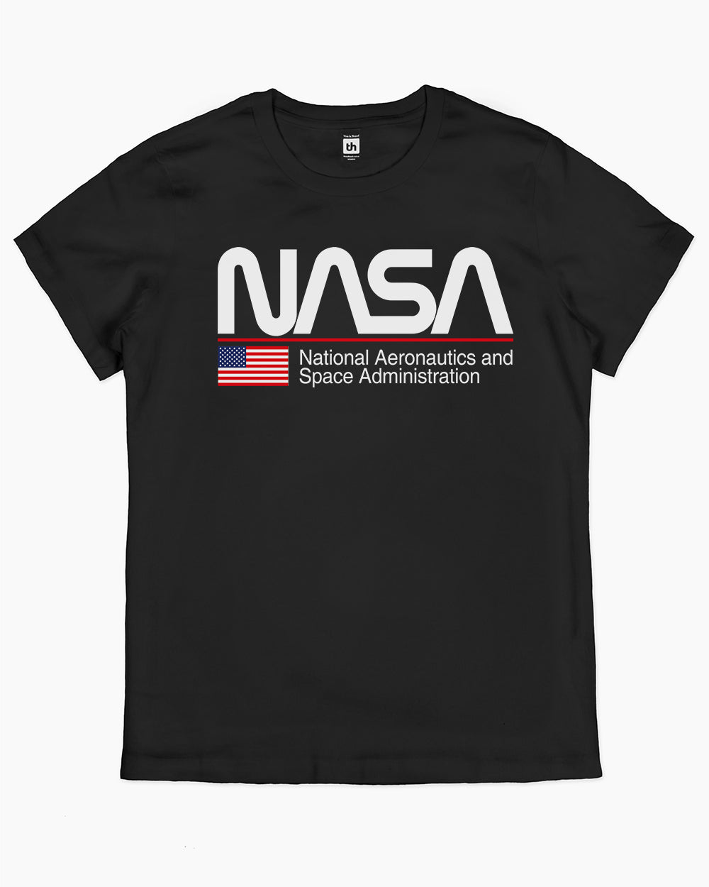 NASA US T-Shirt Australia Online #colour_black