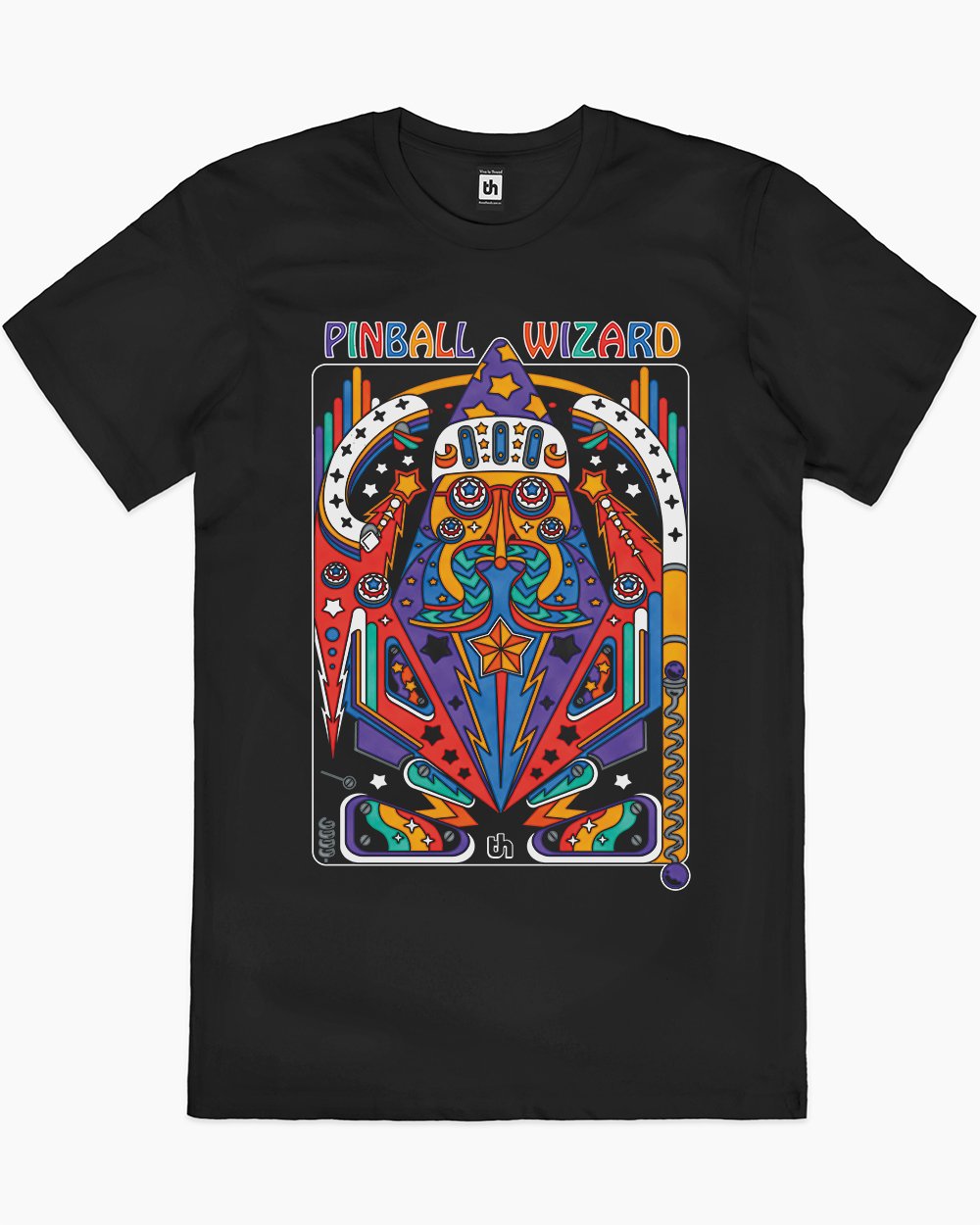 Pinball Wizard T-Shirt Europe Online #colour_black