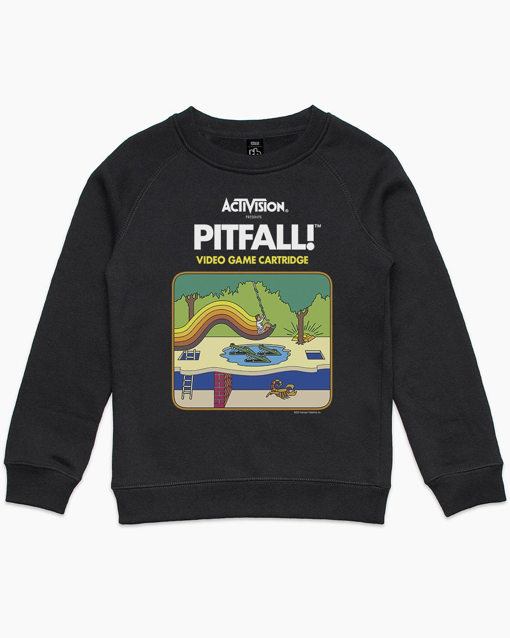 Pitfall Kids Sweater Australia Online #colour_black