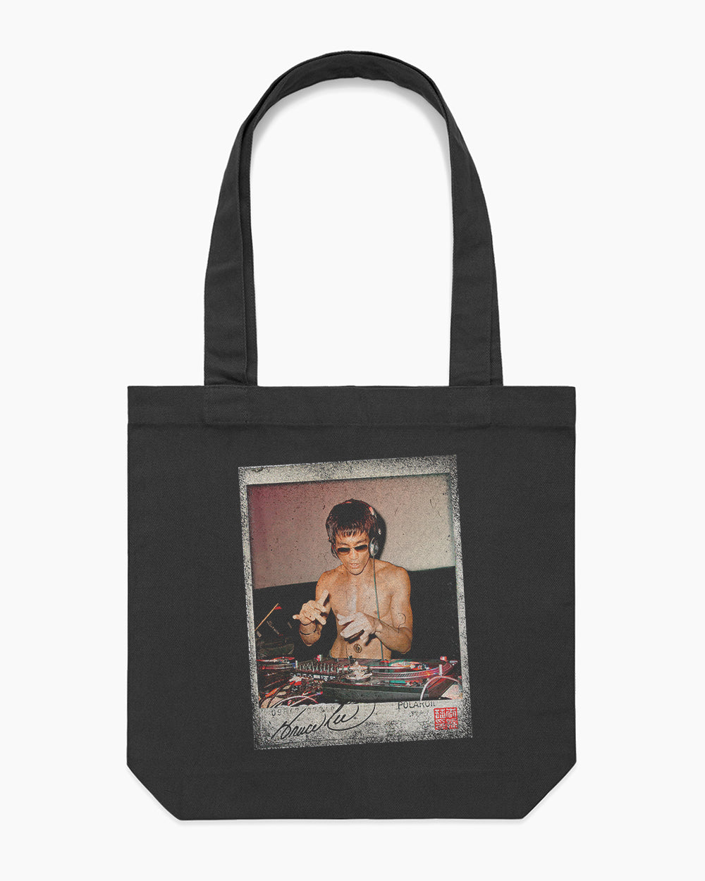Polaroid DJ Lee Tote Bag Europe Online #colour_black