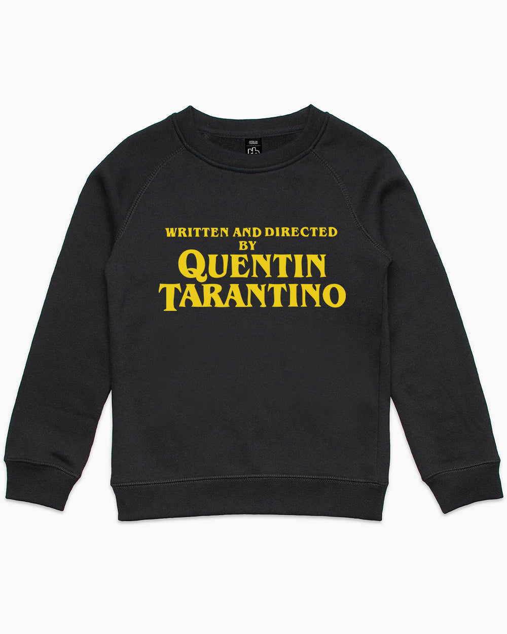 Written and Directed by Quentin Tarantino Kids Sweater Australia Online #colour_black