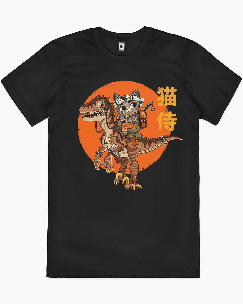 Raptor Samurai Rider T-Shirt Europe Online #colour_black