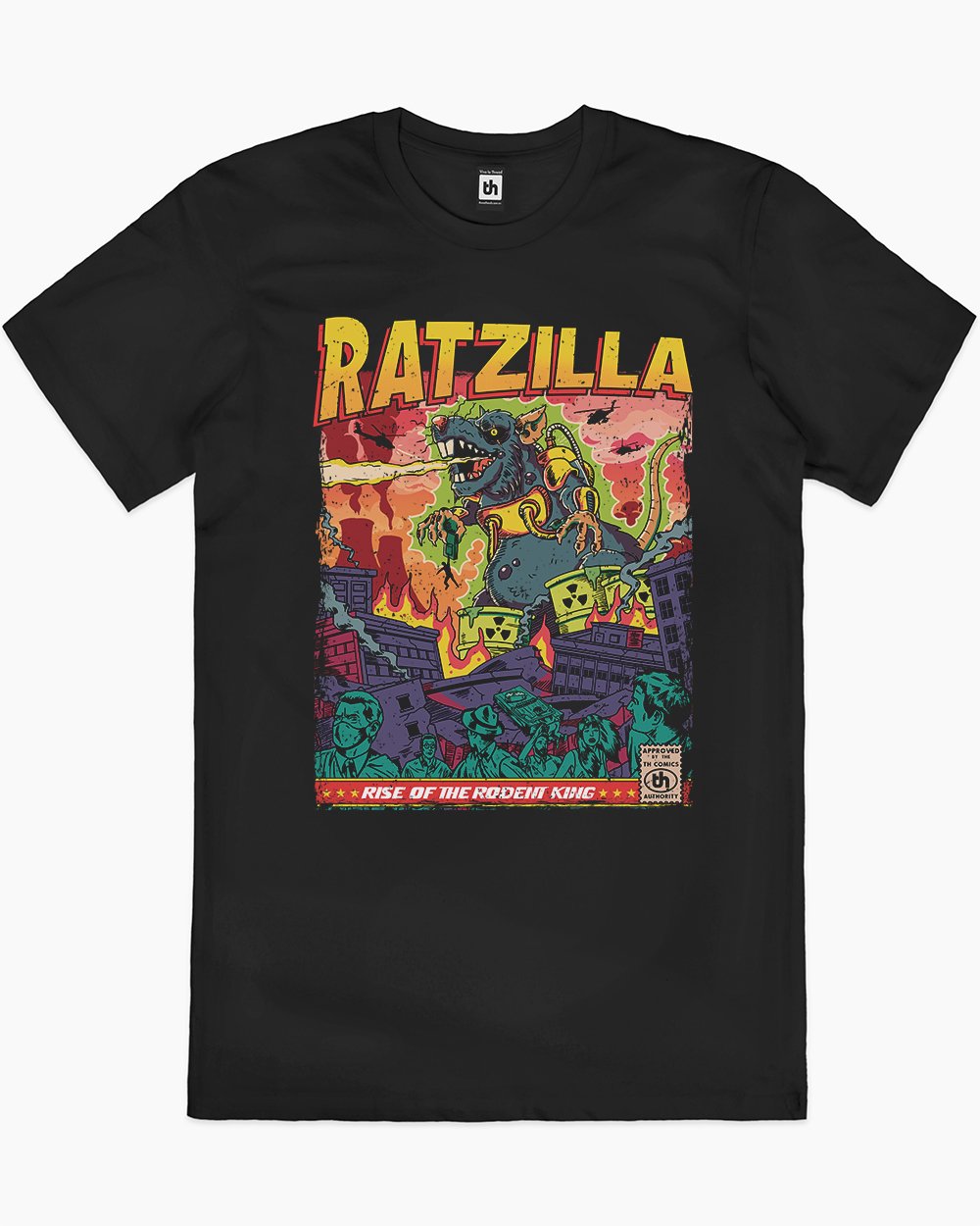 Ratzilla T-Shirt Europe Online #colour_black