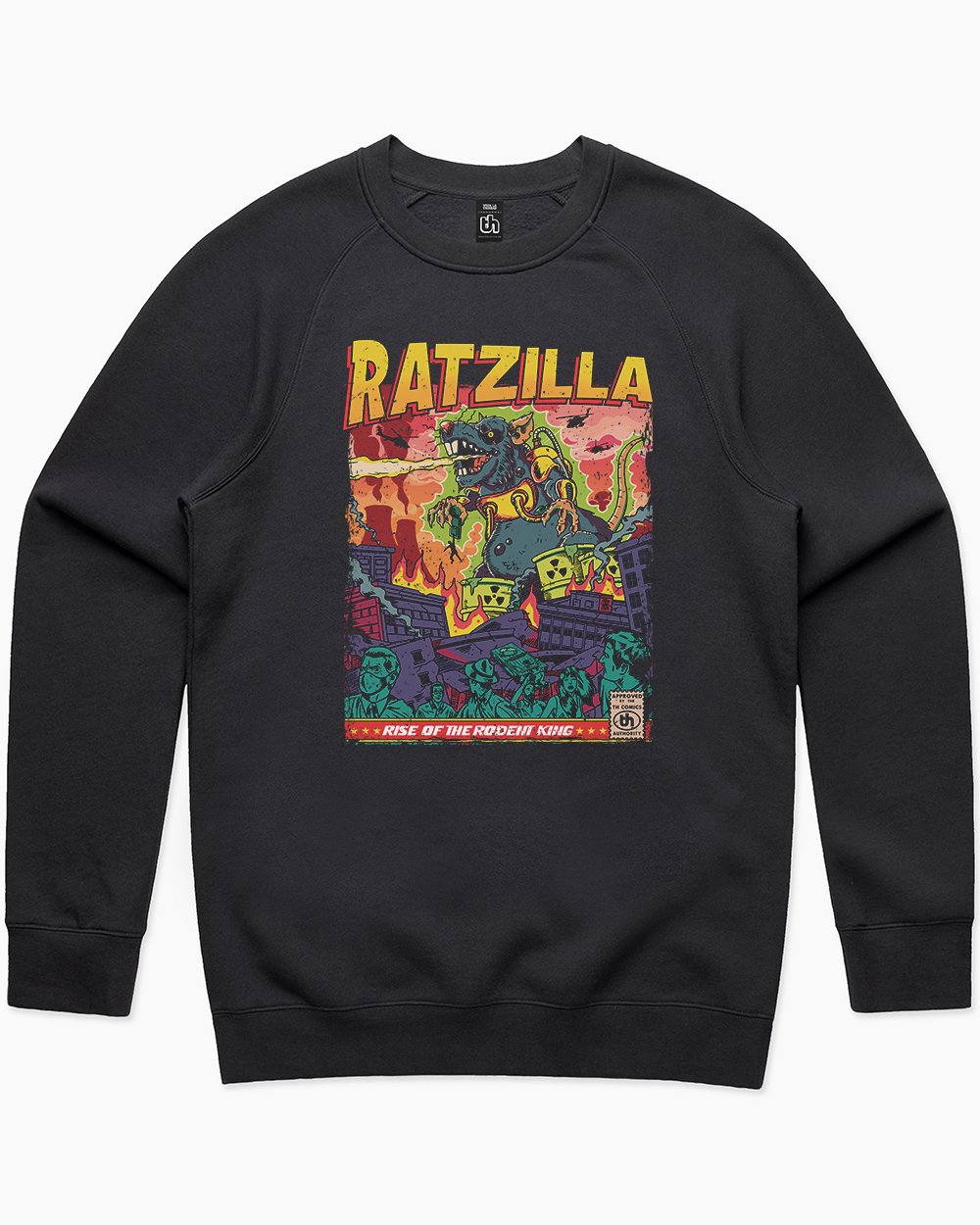 Ratzilla Sweater Europe Online #colour_black