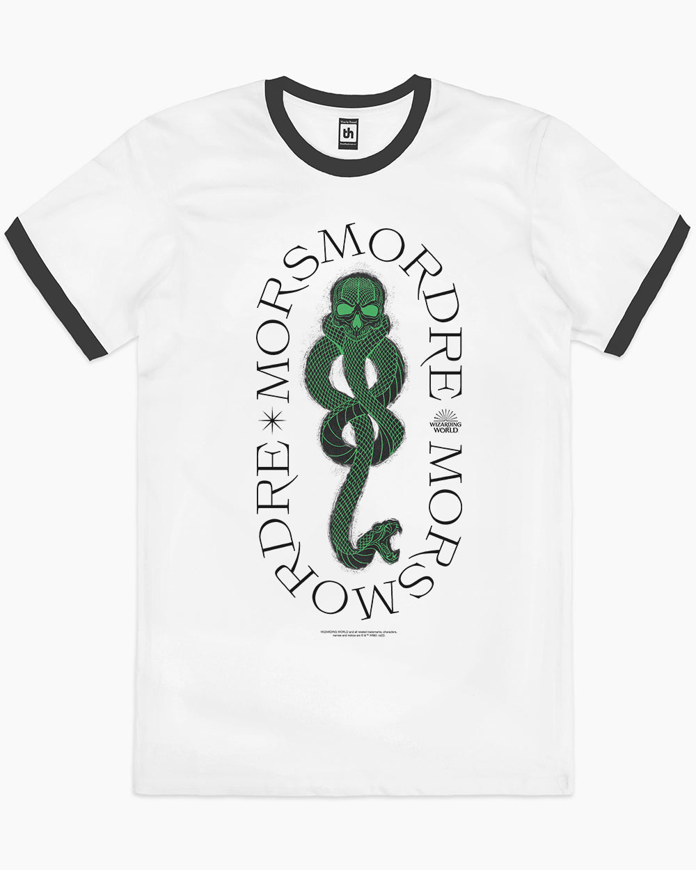 Death Eater Symbol T-Shirt Australia Online #colour_black ringer