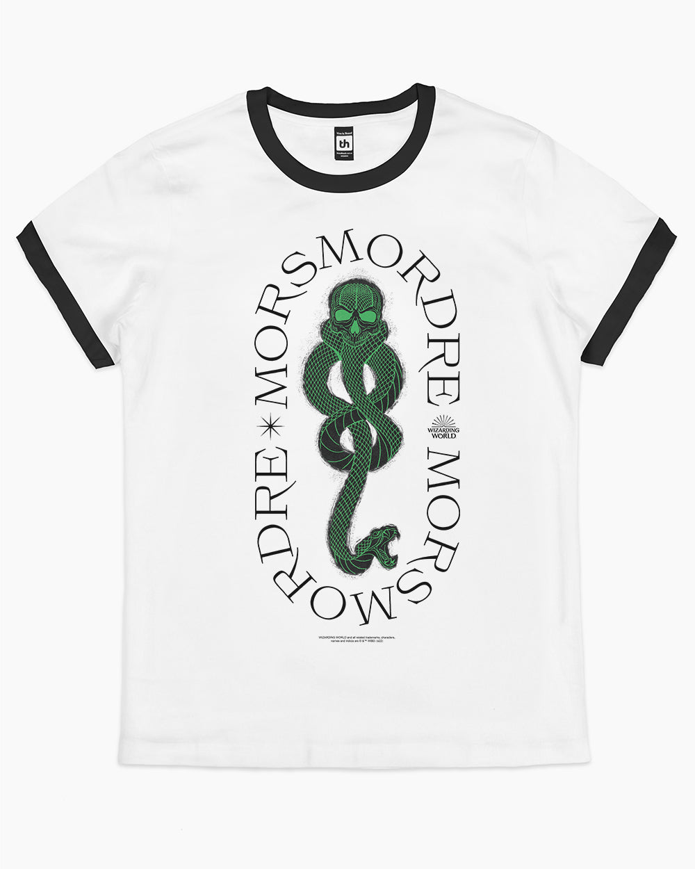 Death Eater Symbol T-Shirt Australia Online #colour_black ringer