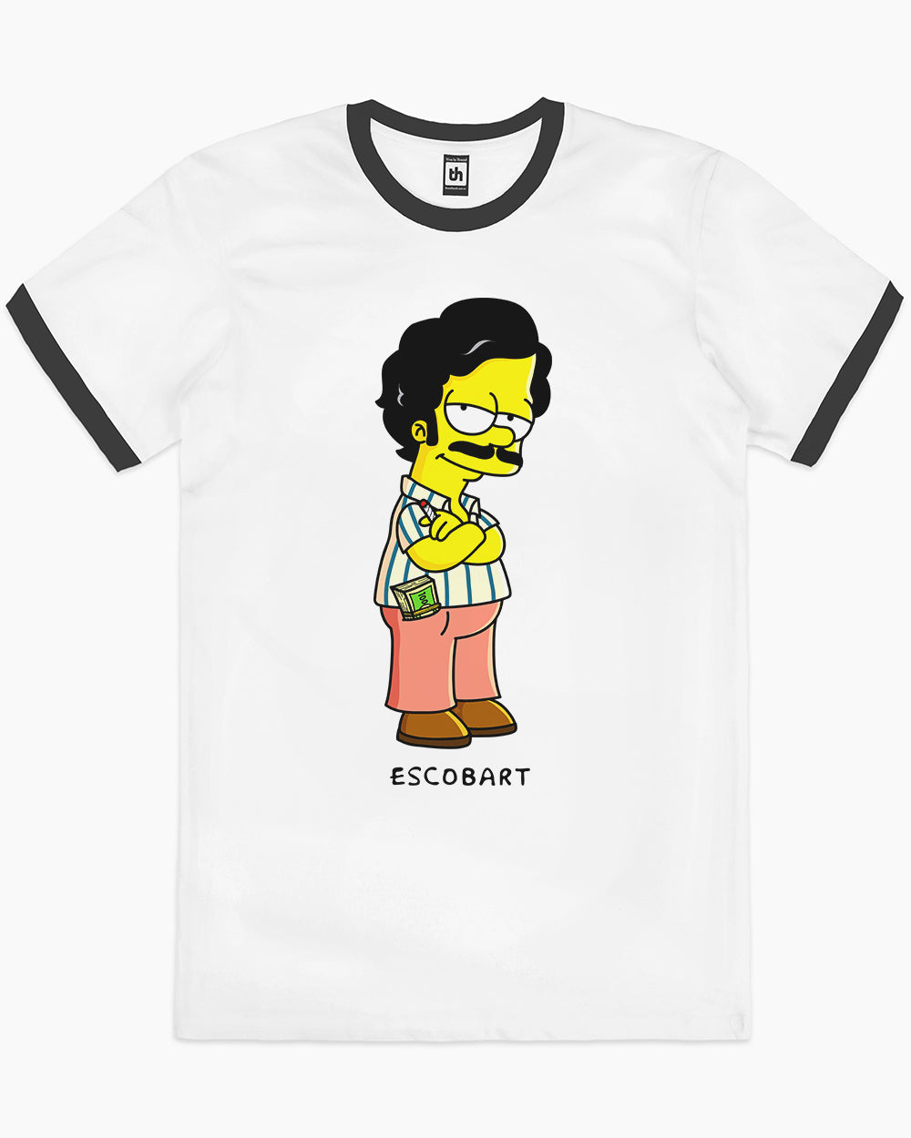Escobart T-Shirt Australia Online #colour_black ringer