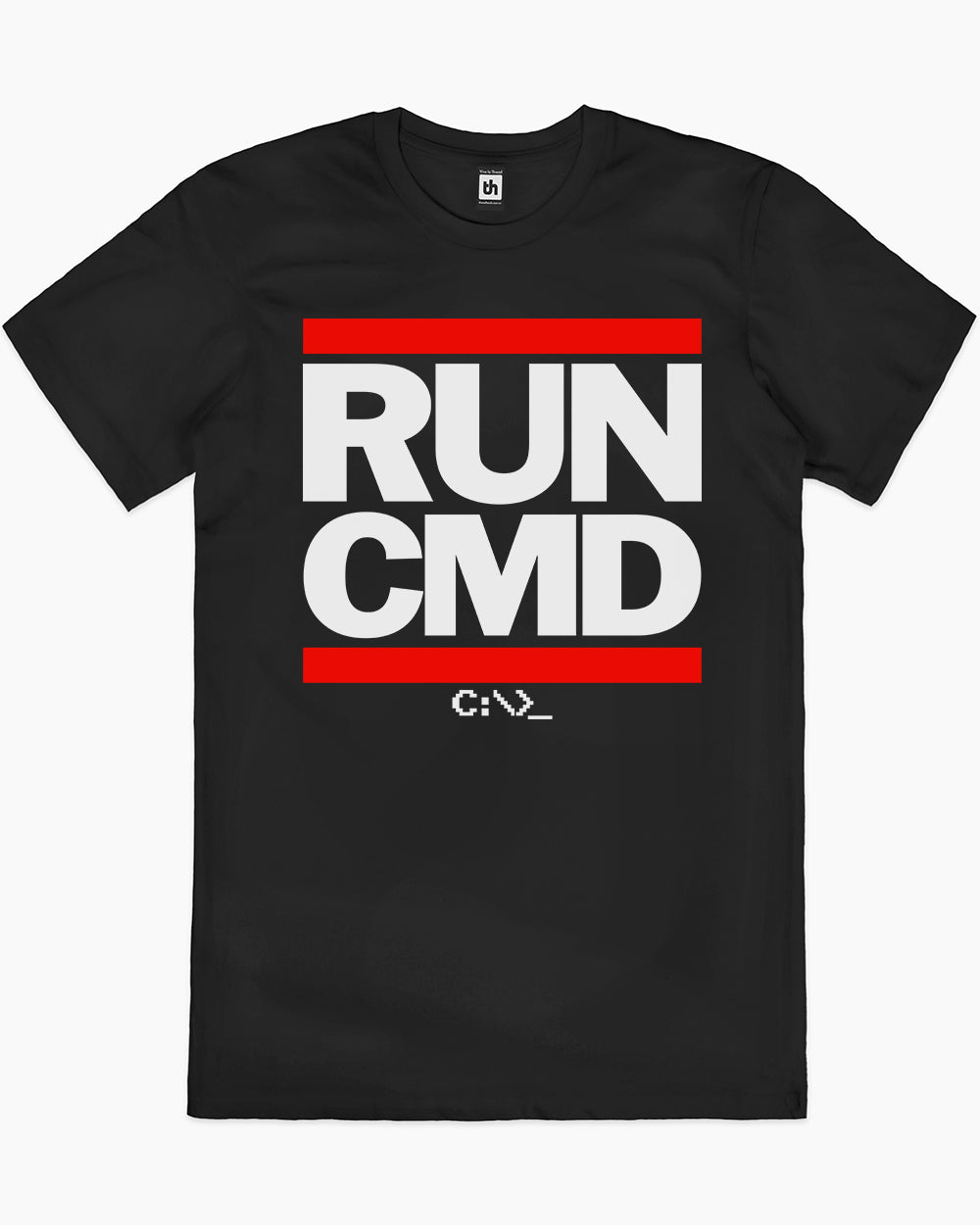Run CMD T-Shirt Australia Online #colour_black