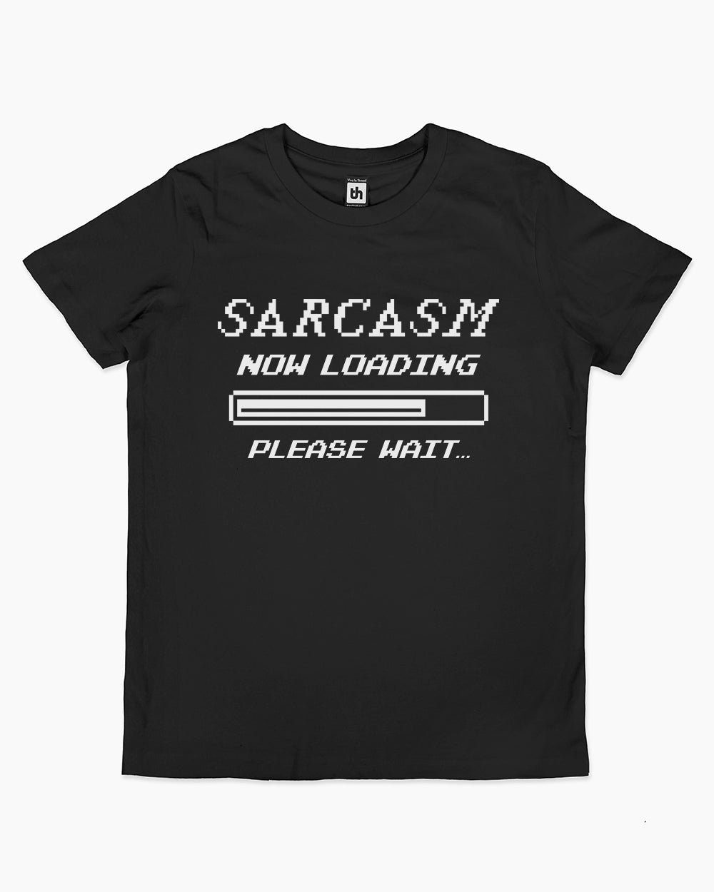 Sarcasm Loading Kids T-Shirt Europe Online #colour_black