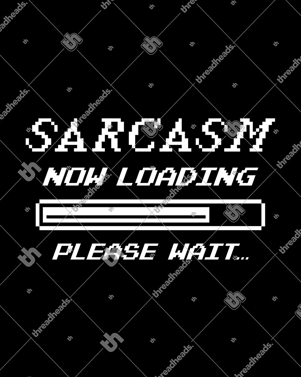 Sarcasm Loading Kids T-Shirt Europe Online #colour_black