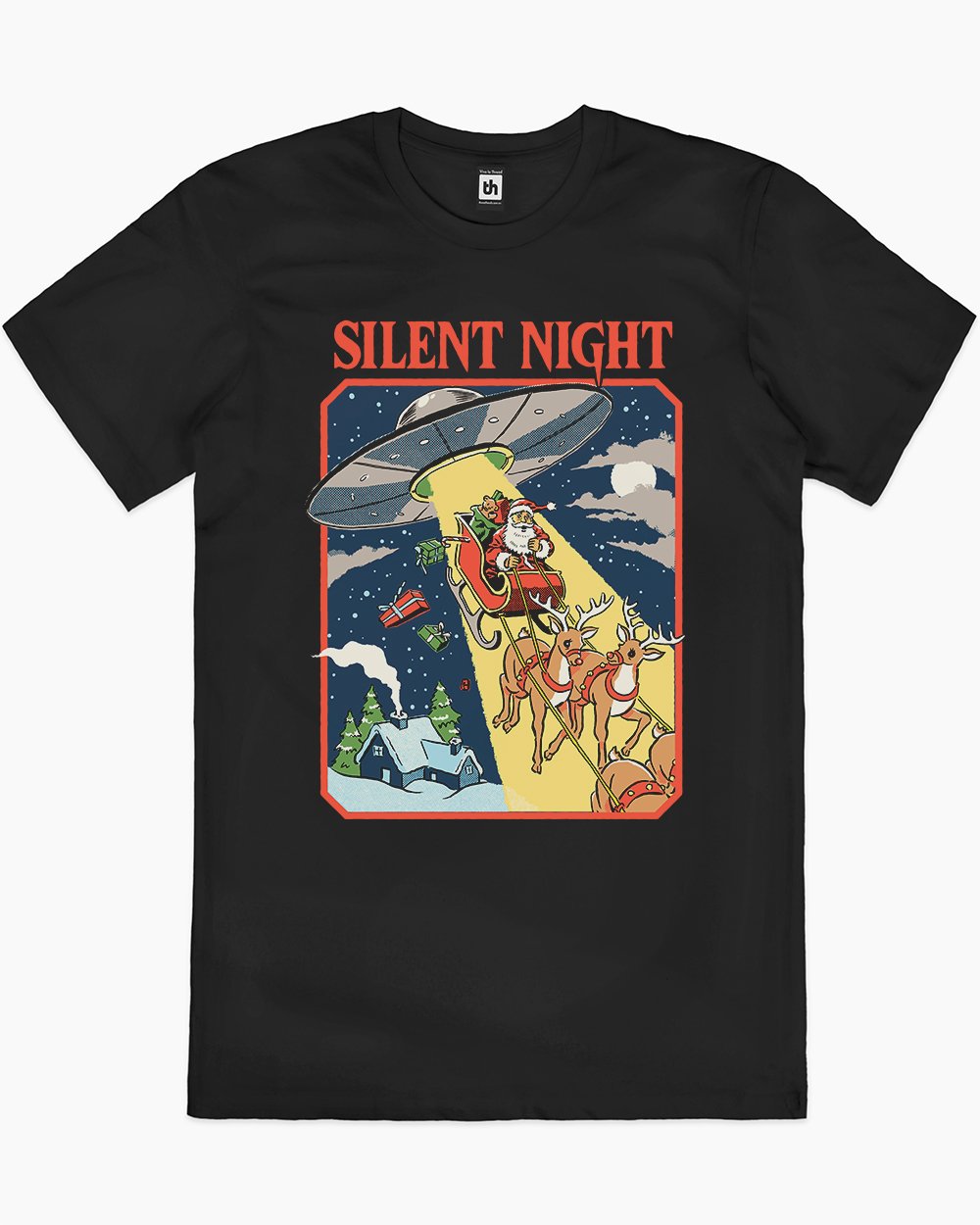 Silent Night T-Shirt Europe Online #colour_black
