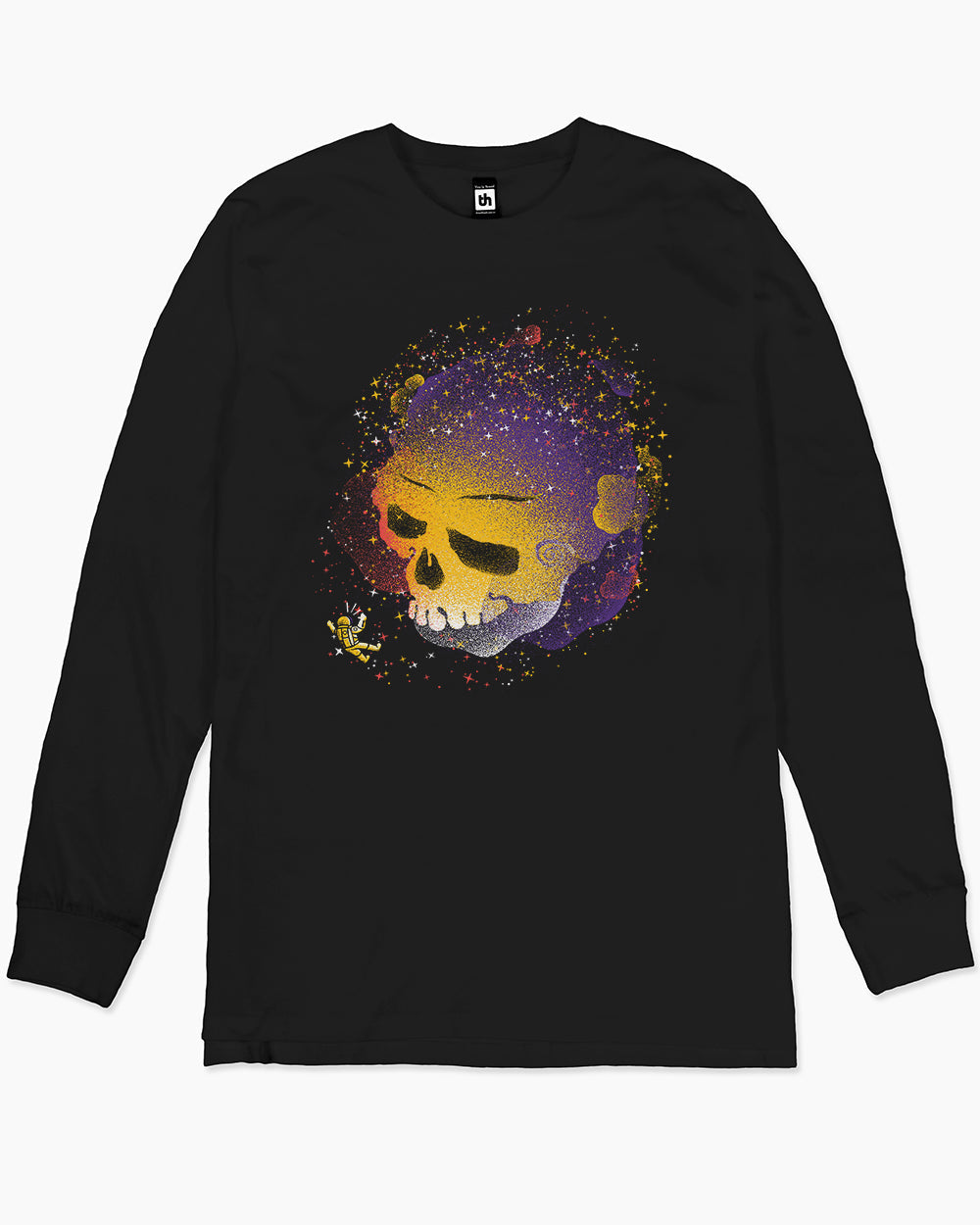 Skull Galaxy Long Sleeve Europe Online #colour_black