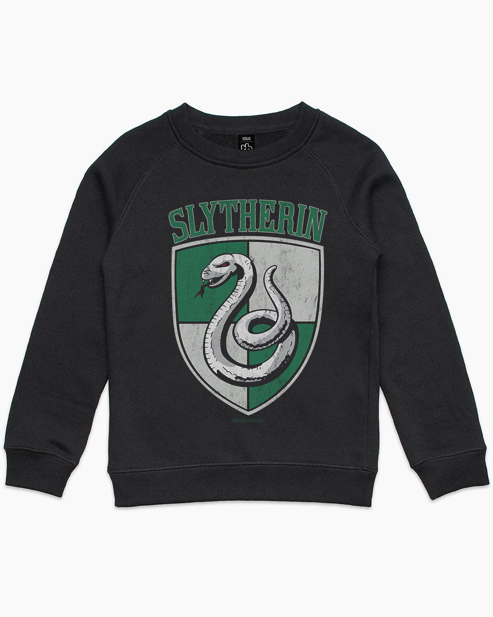 Slytherin Crest Kids Sweater Australia Online #colour_black