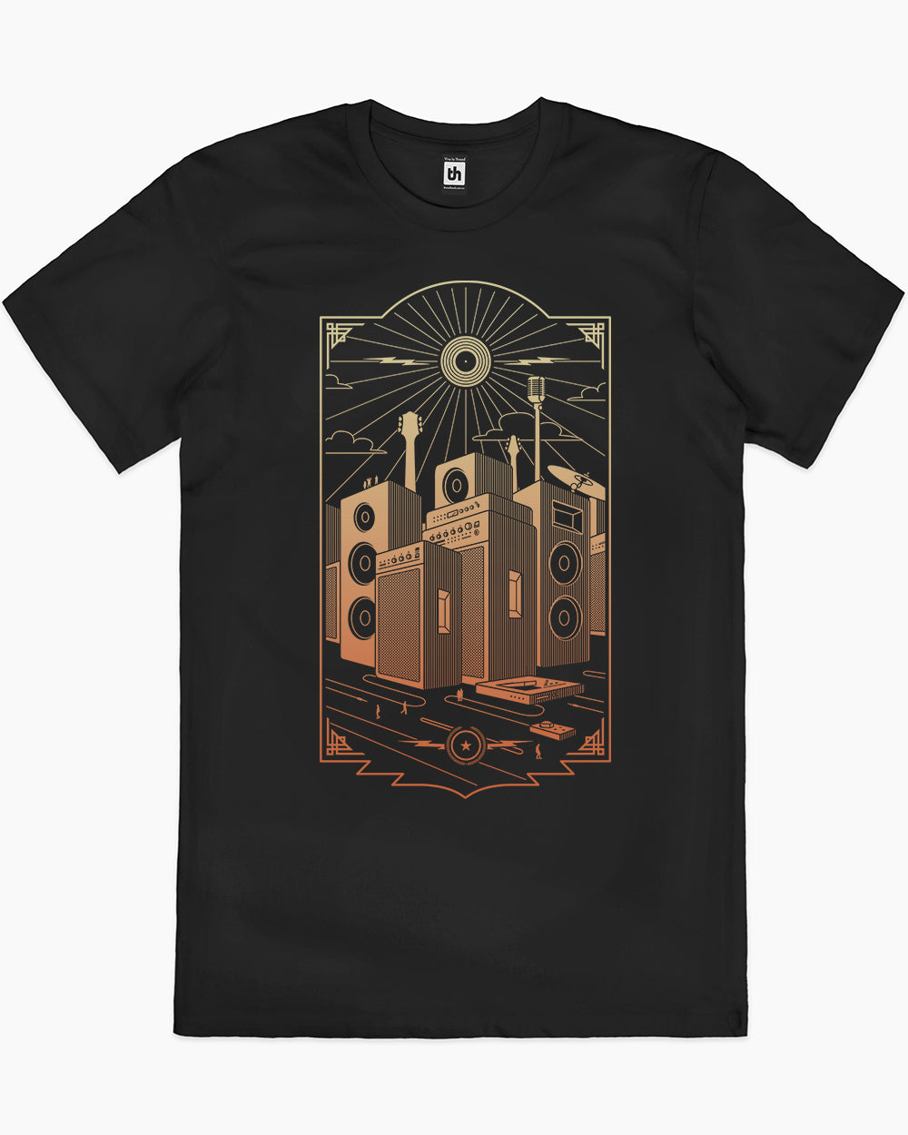 Sound City T-Shirt Europe Online #colour_black