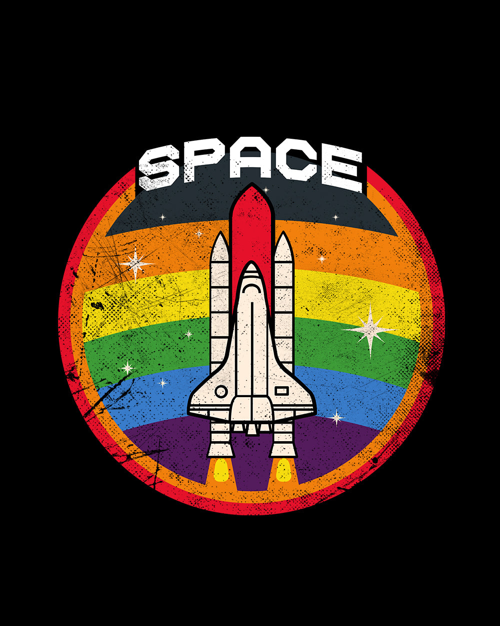 Space Shuttle Kids T-Shirt Europe Online #colour_black
