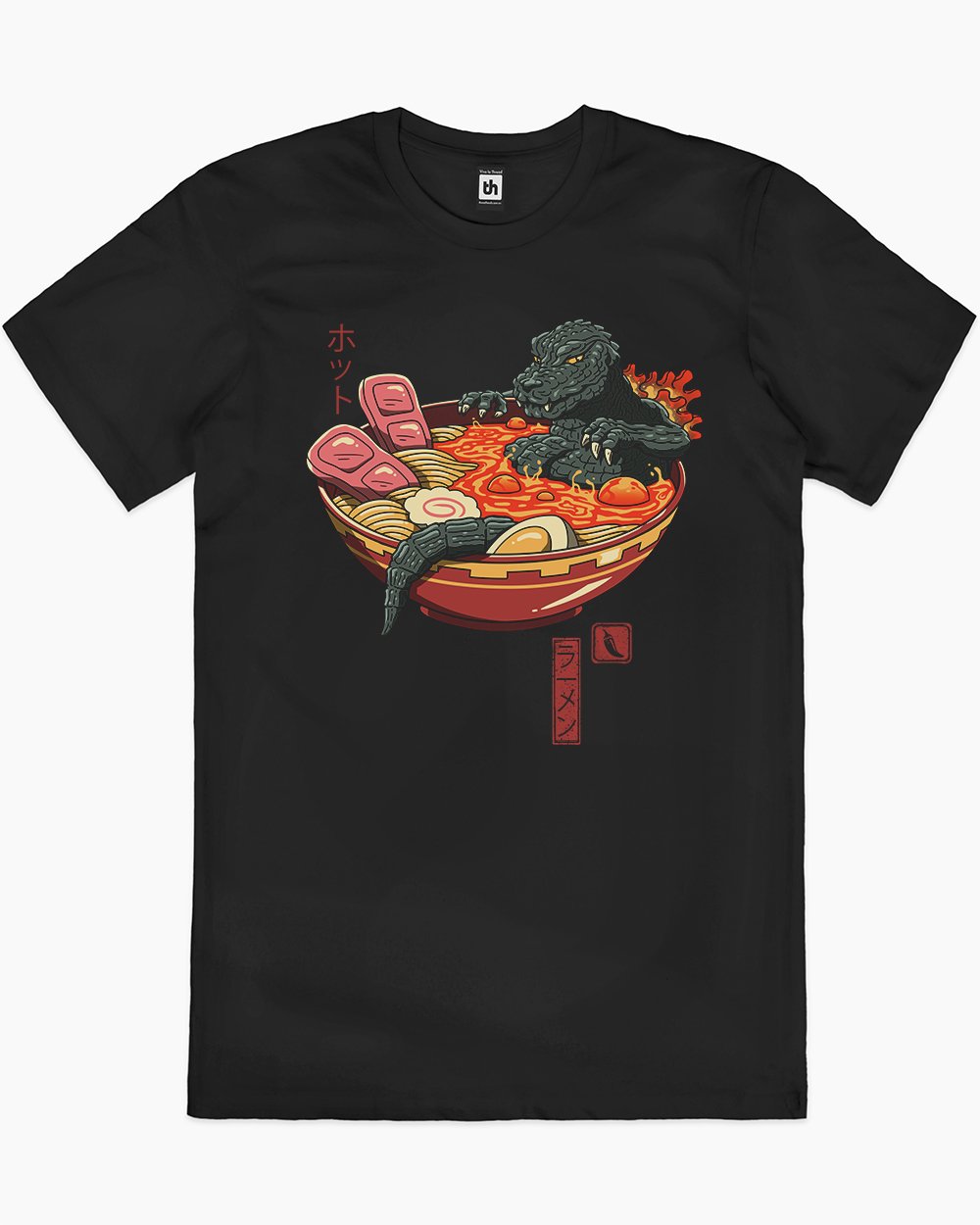 Spicy Lava Ramen King T-Shirt Europe Online #colour_black