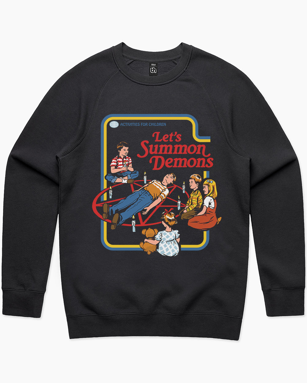 Let's Summon Demons Sweater Europe Online #colour_black