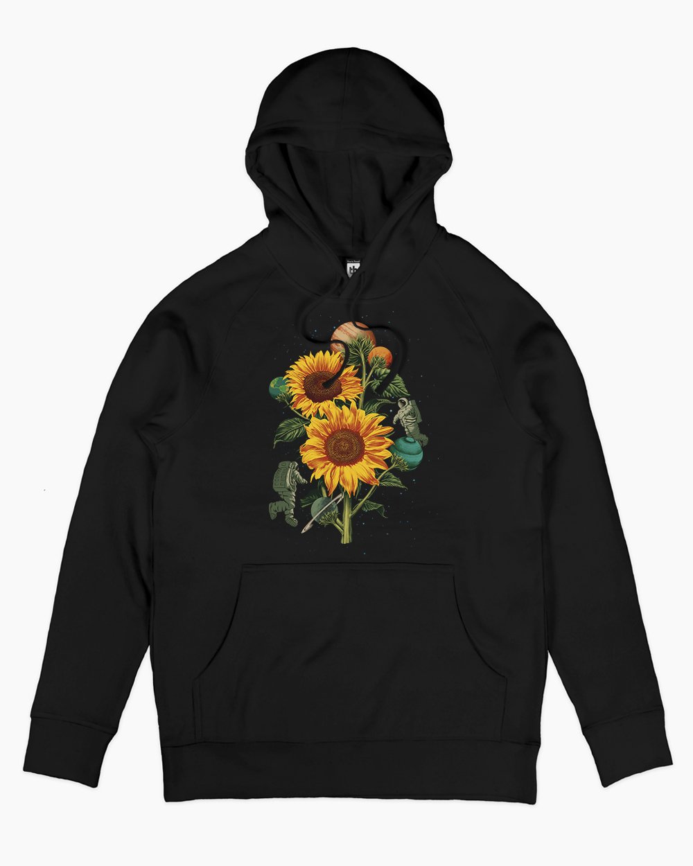 Sun Flowers Hoodie Europe Online #colour_black