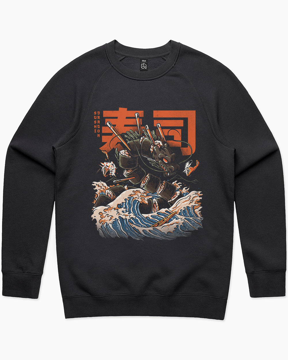 Sushi Dragon Sweater Europe Online #colour_black