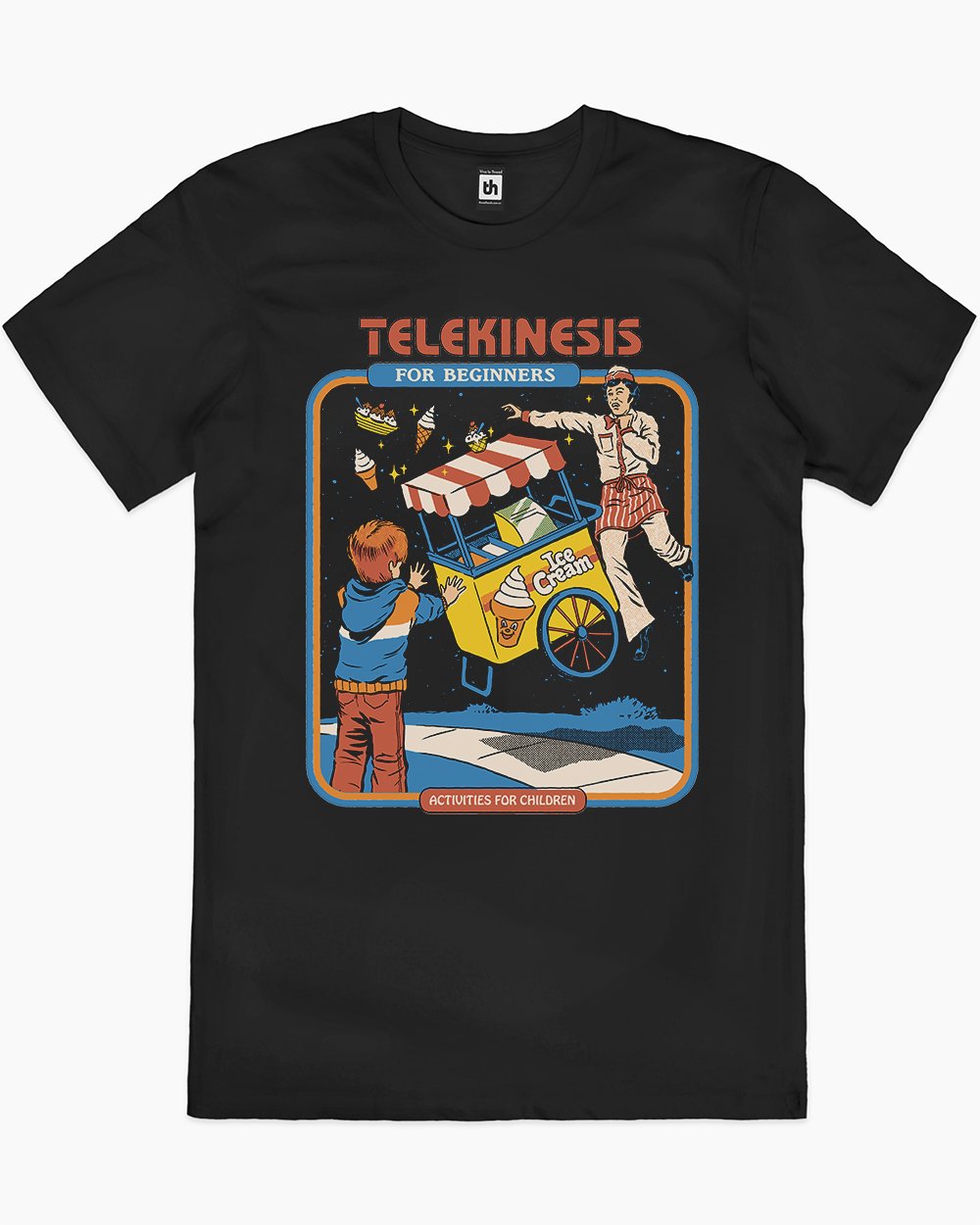 Telekinesis for Beginners T-Shirt Europe Online #colour_black