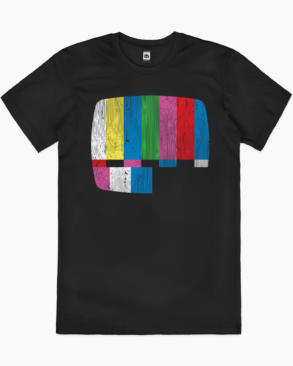 Test Pattern Alternate T-Shirt Europe Online #colour_black