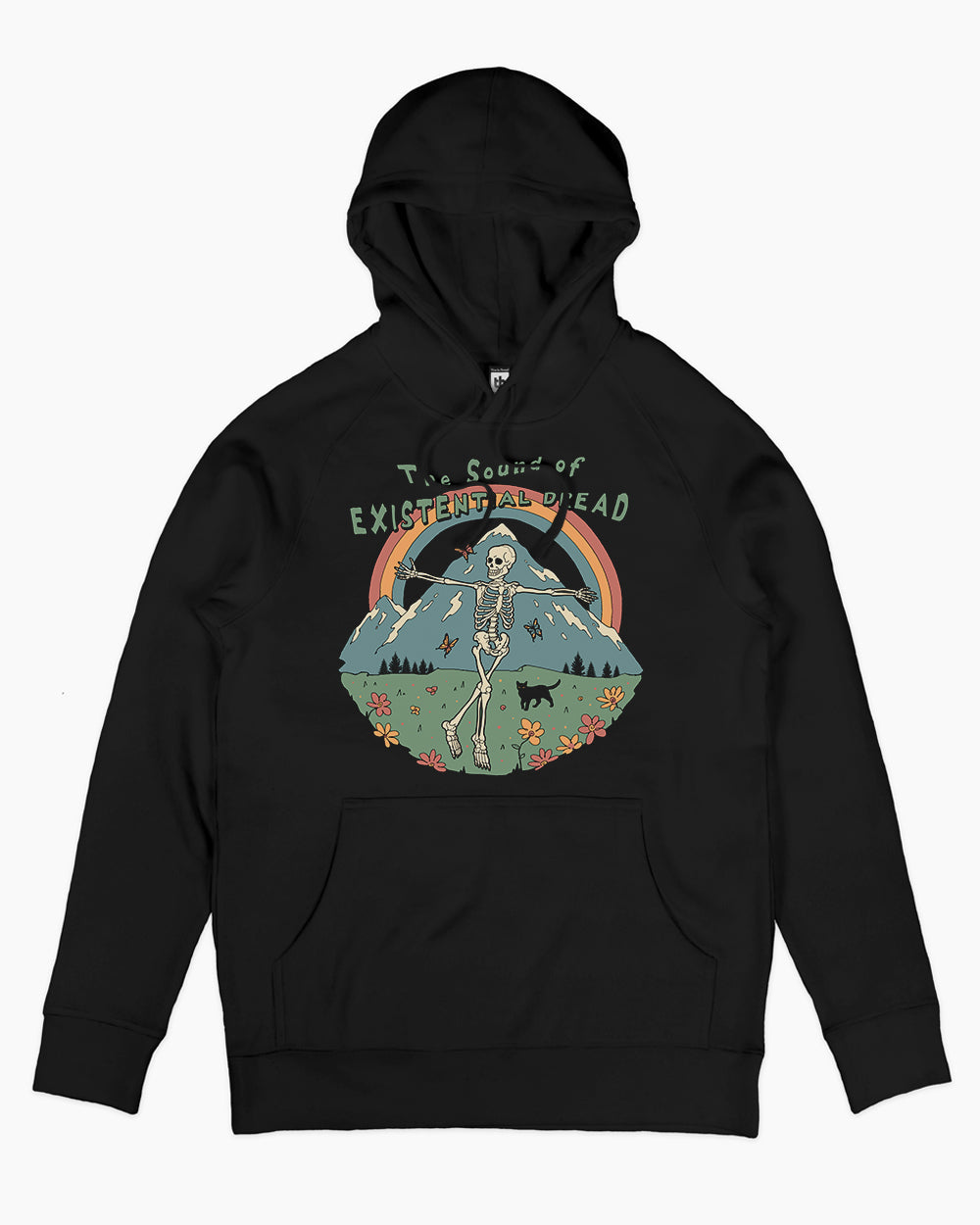 The Sound of Existential Dread Hoodie Europe Online #colour_black