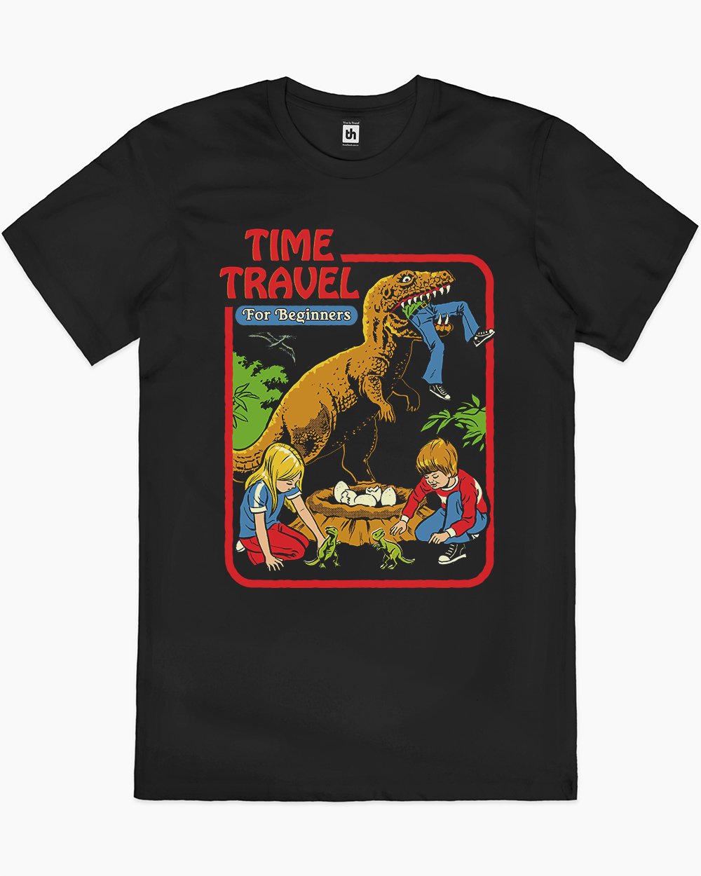 Time Travel for Beginners T-Shirt Europe Online #colour_black