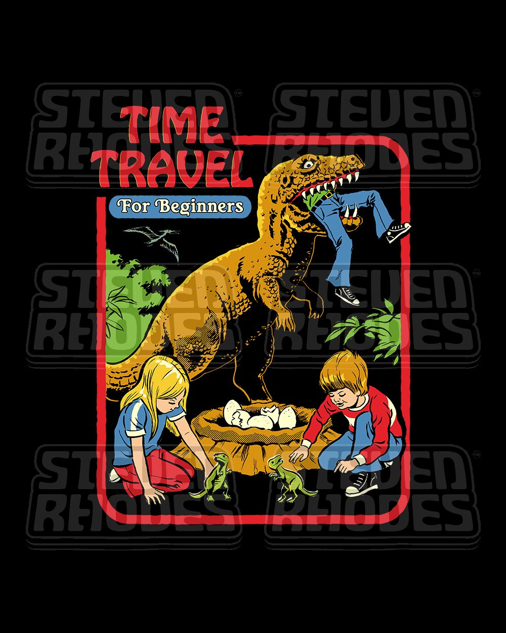 Time Travel for Beginners T-Shirt Europe Online #colour_black