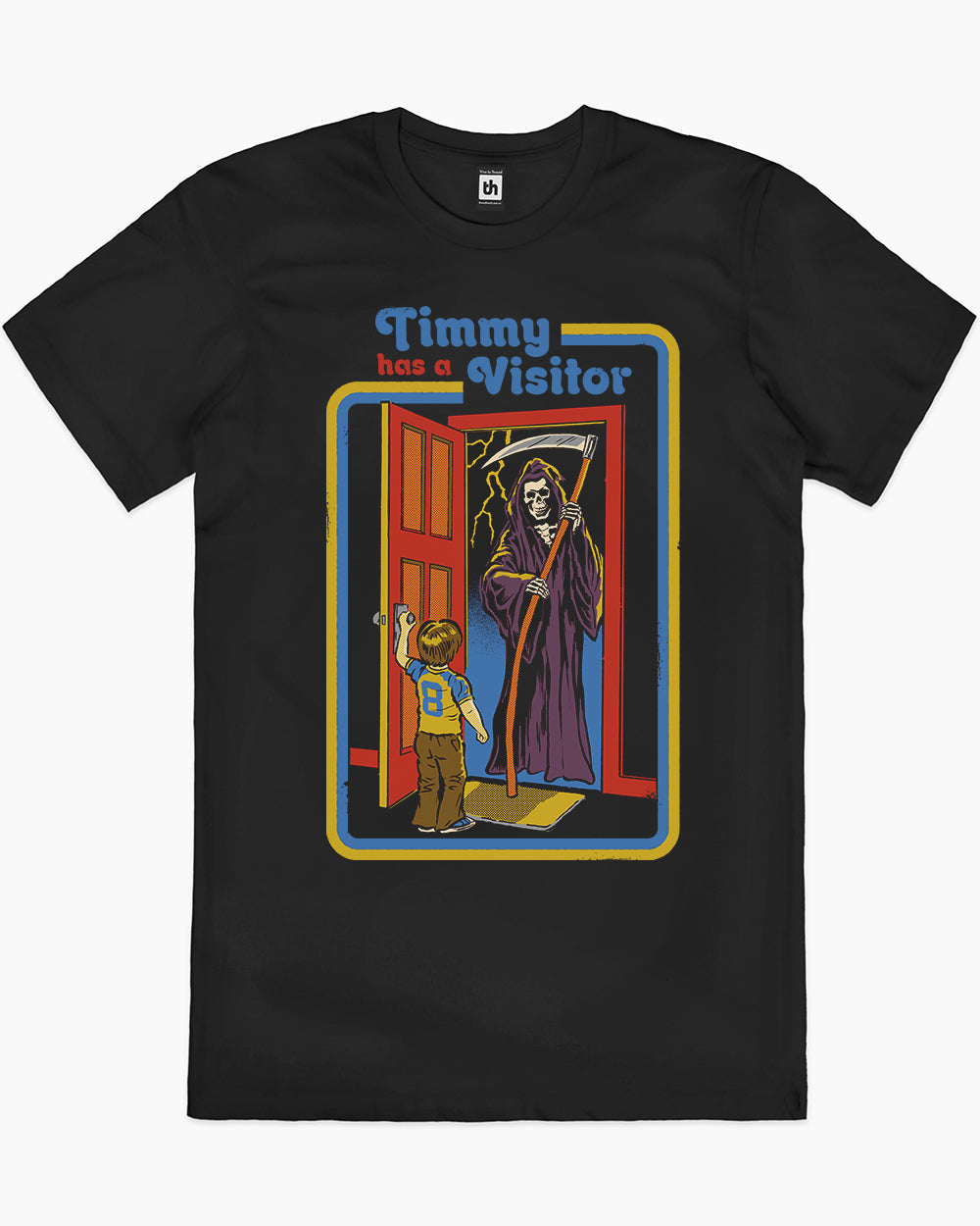 Timmy Has a Visitor T-Shirt Europe Online #colour_black