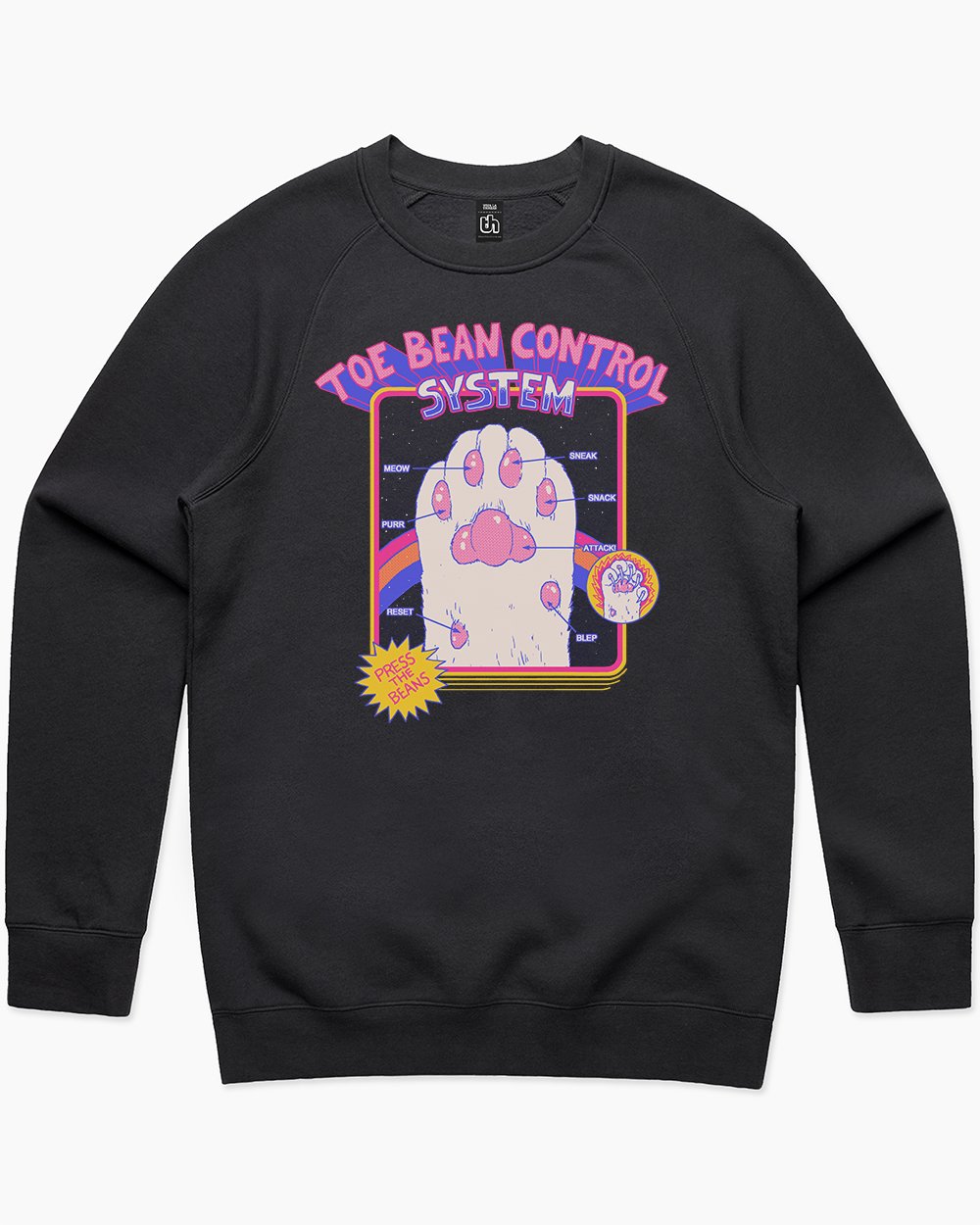 Toe Bean Control System Sweater Europe Online #colour_black